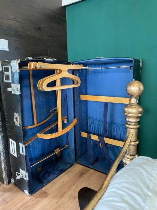 Gleis 1, Eisenbahn Waggon Mit Whirlpool Und Ofen Villa Dahlem  Dış mekan fotoğraf